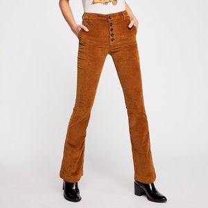 Free People Anita cord flare pant
